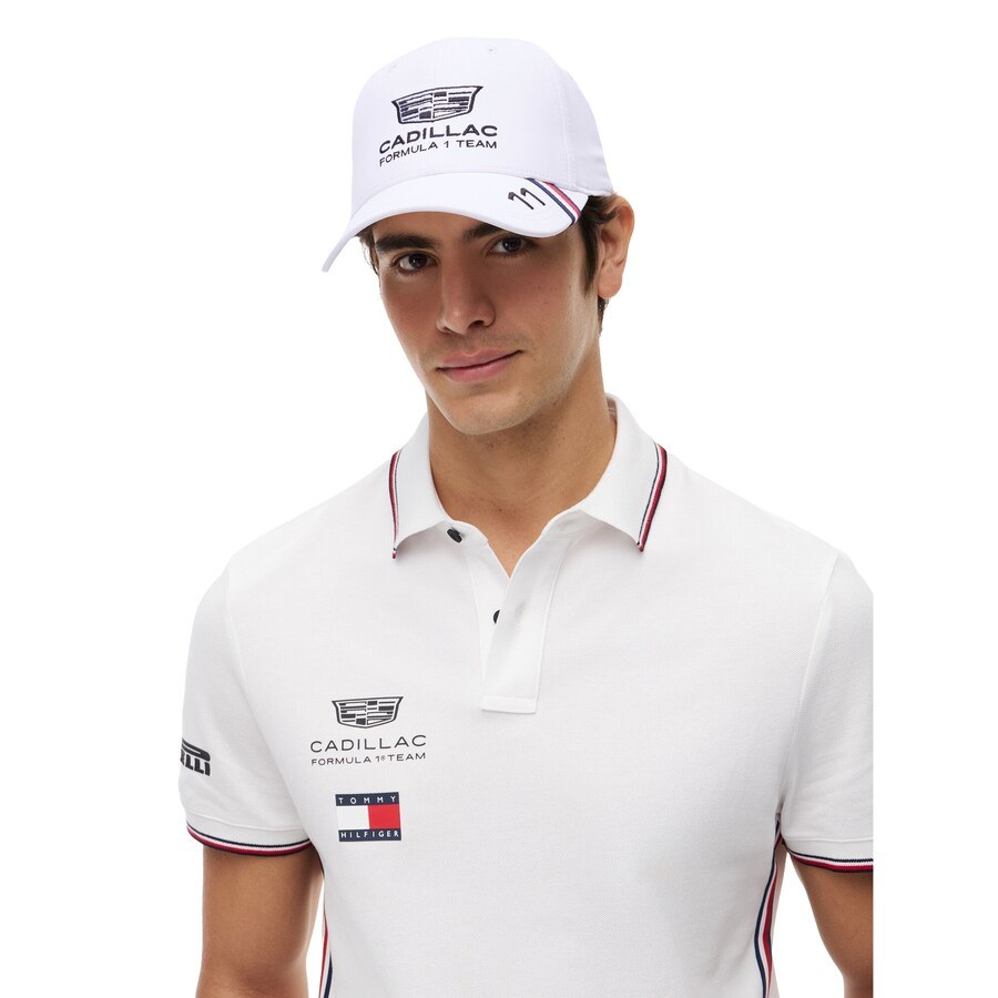 Cadillac Tommy Hilfiger 2026 Sergio Perez Team Cap White