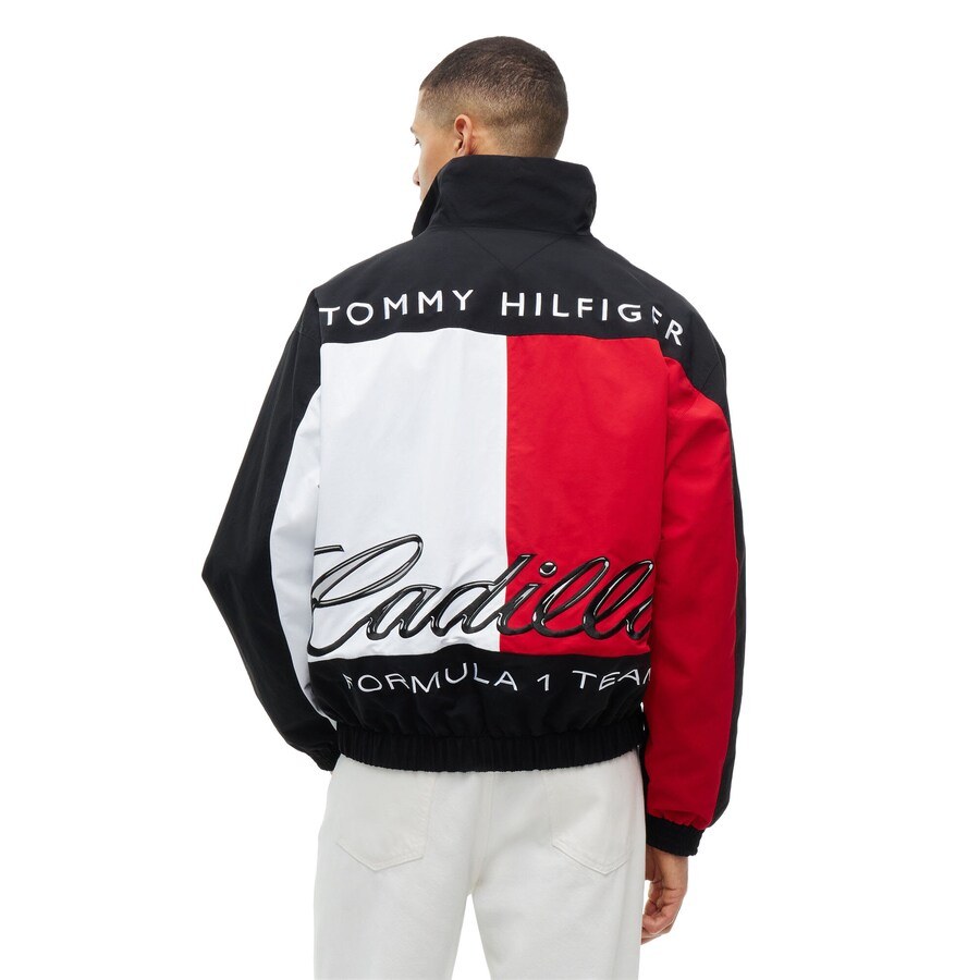 Cadillac Tommy Hilfiger Flag Jacket Black Unisex