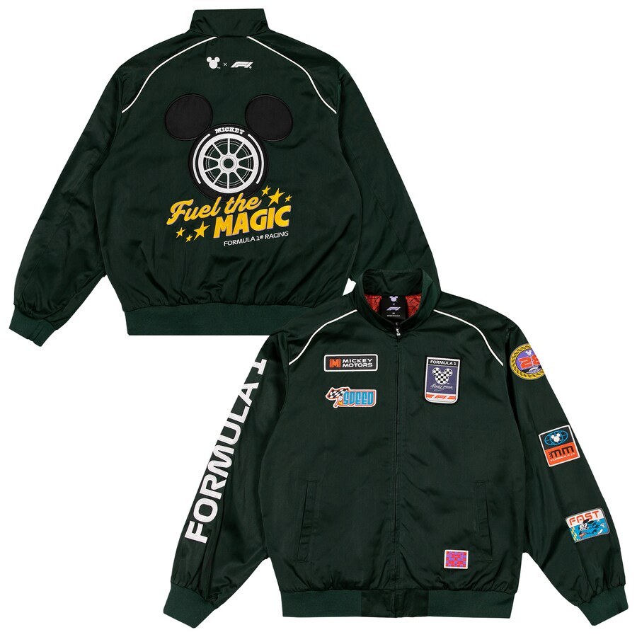 Formula 1 X Disney Fuel Racing Jacket Green Unisex