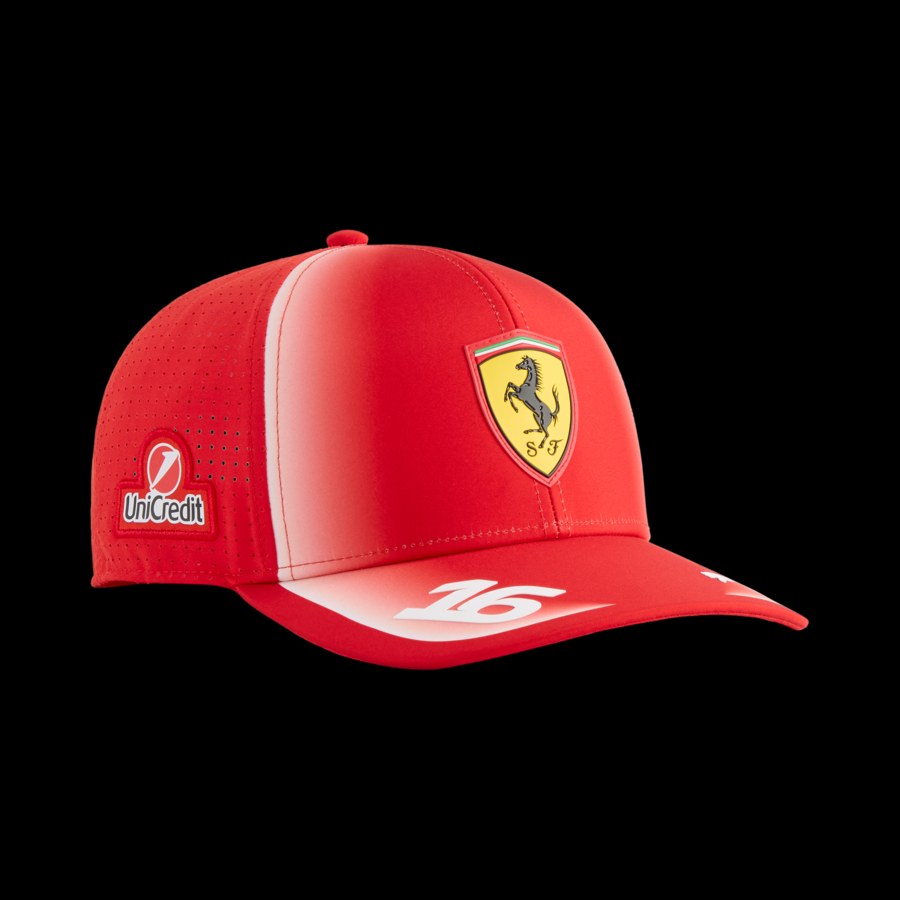 Scuderia Ferrari 2026 Team Charles Leclerc Cap Red