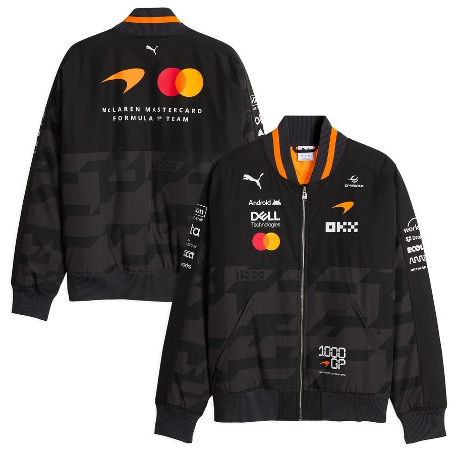 Mclaren 1000th Race Replica Bomber Jacket Unisex