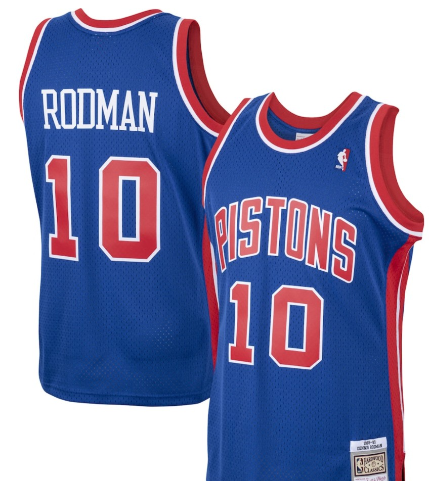 Pistons Rodman Hardwood Classics