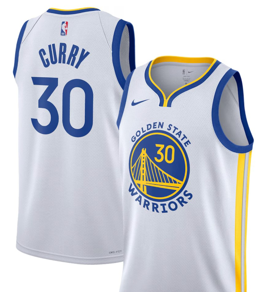 Warriors Curry Blanco Edition