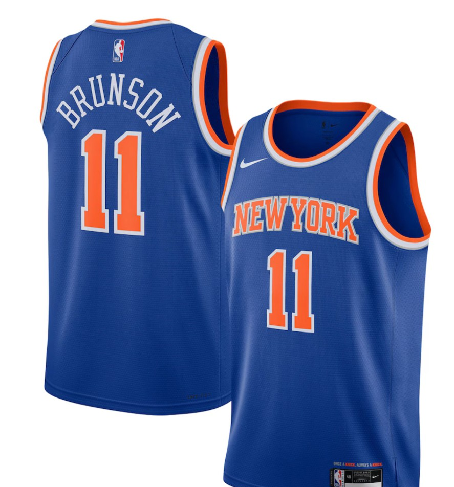 Knicks Brunson Azul Edition
