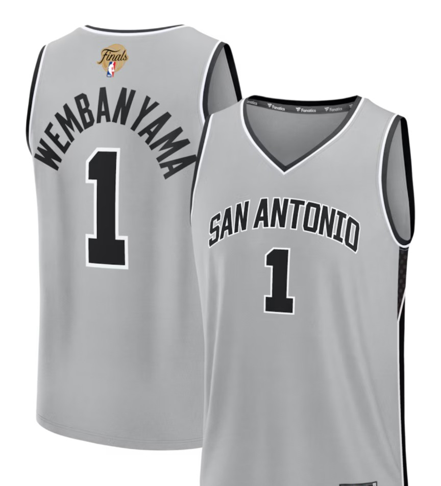 Spurs Wembanyama Gris Edition