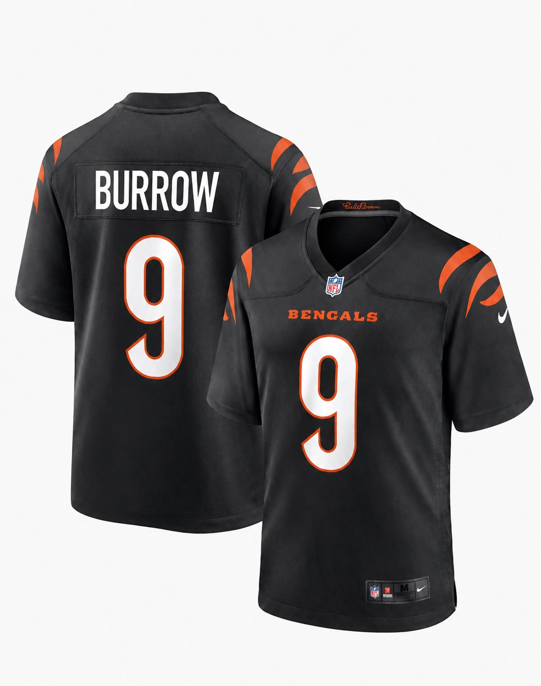 Bengals Burrow Negro
